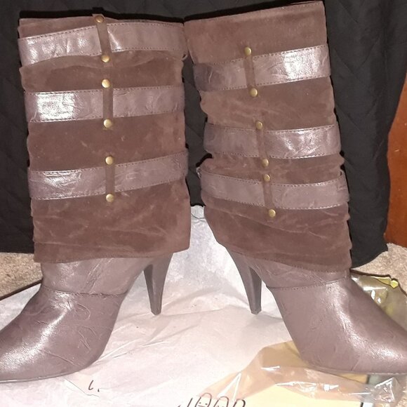 HEELED BOOT - Picture 1 of 4